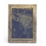 Rectangular silver easel photo frame by Carrs, 16cm x 12cm : For Further Condition Reports Please