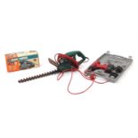Qualcast hedge trimmer, Black & Decker sander and Power Devil cordless drill : For Further Condition