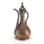 Islamic copper water pot, 37cm high : For Further Condition Reports Please visit our website - We