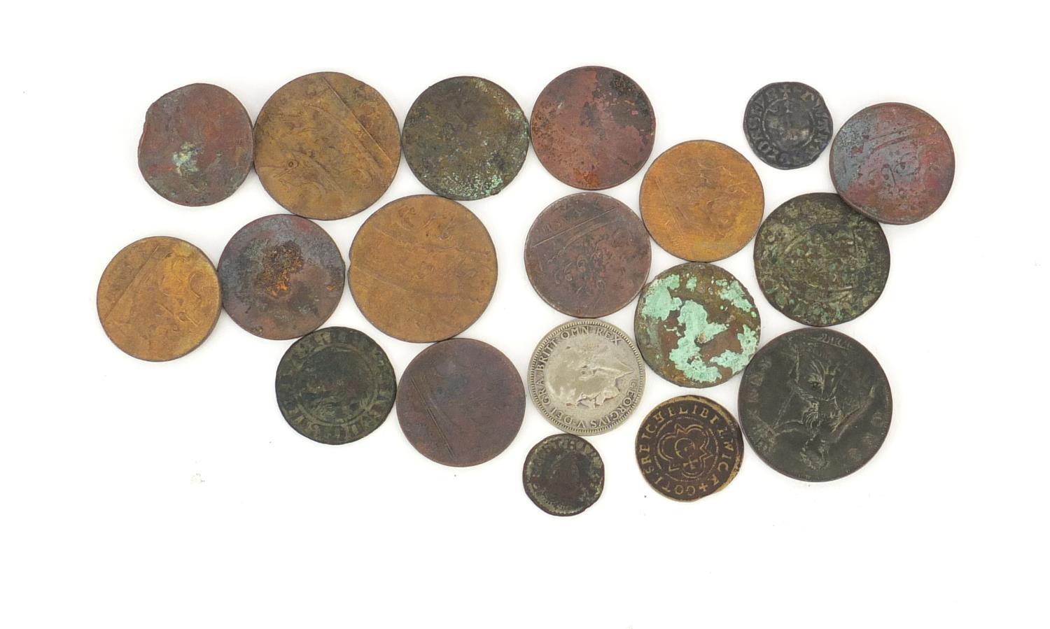 Antique British and World coins and tokens : For Further Condition Reports Please visit our