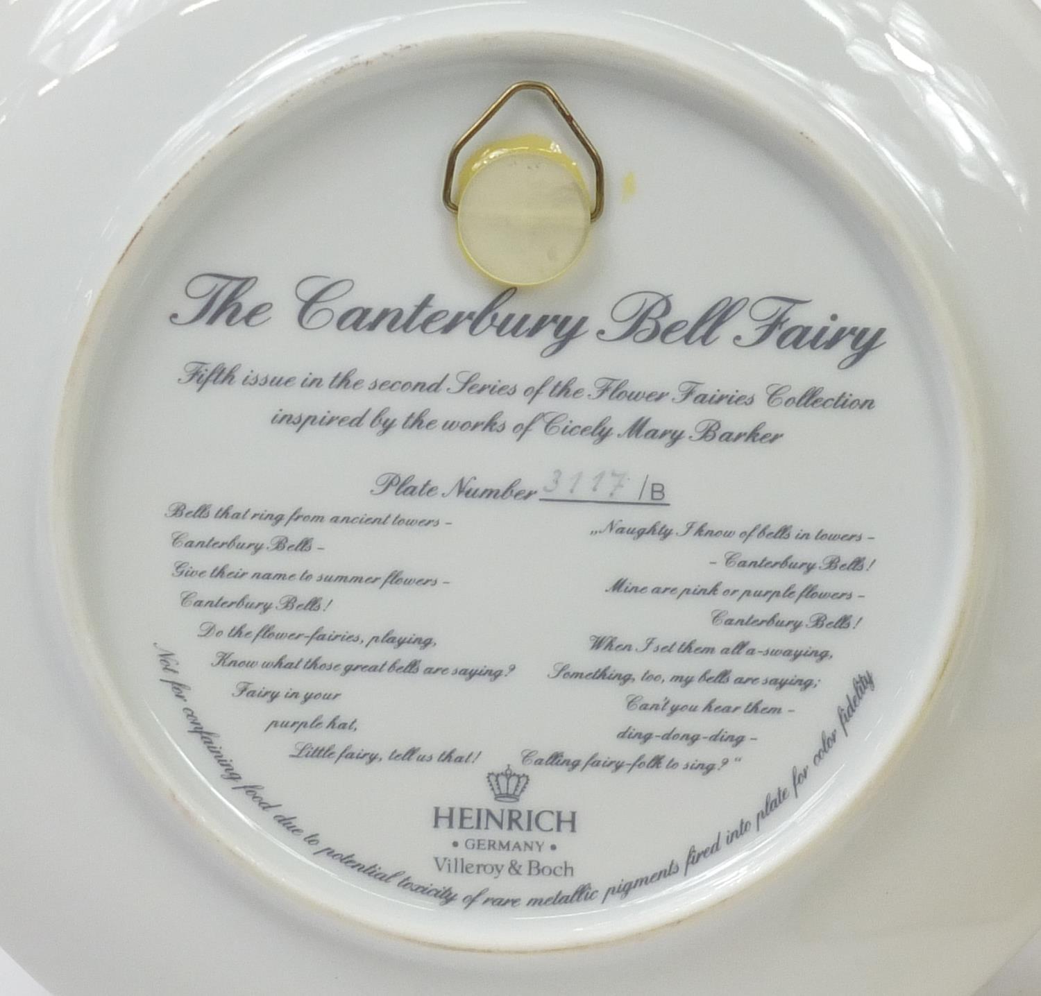Six boxed Villeroy & Boch fairy collectors plates, 20cm in diameter : For Further Condition - Image 5 of 5
