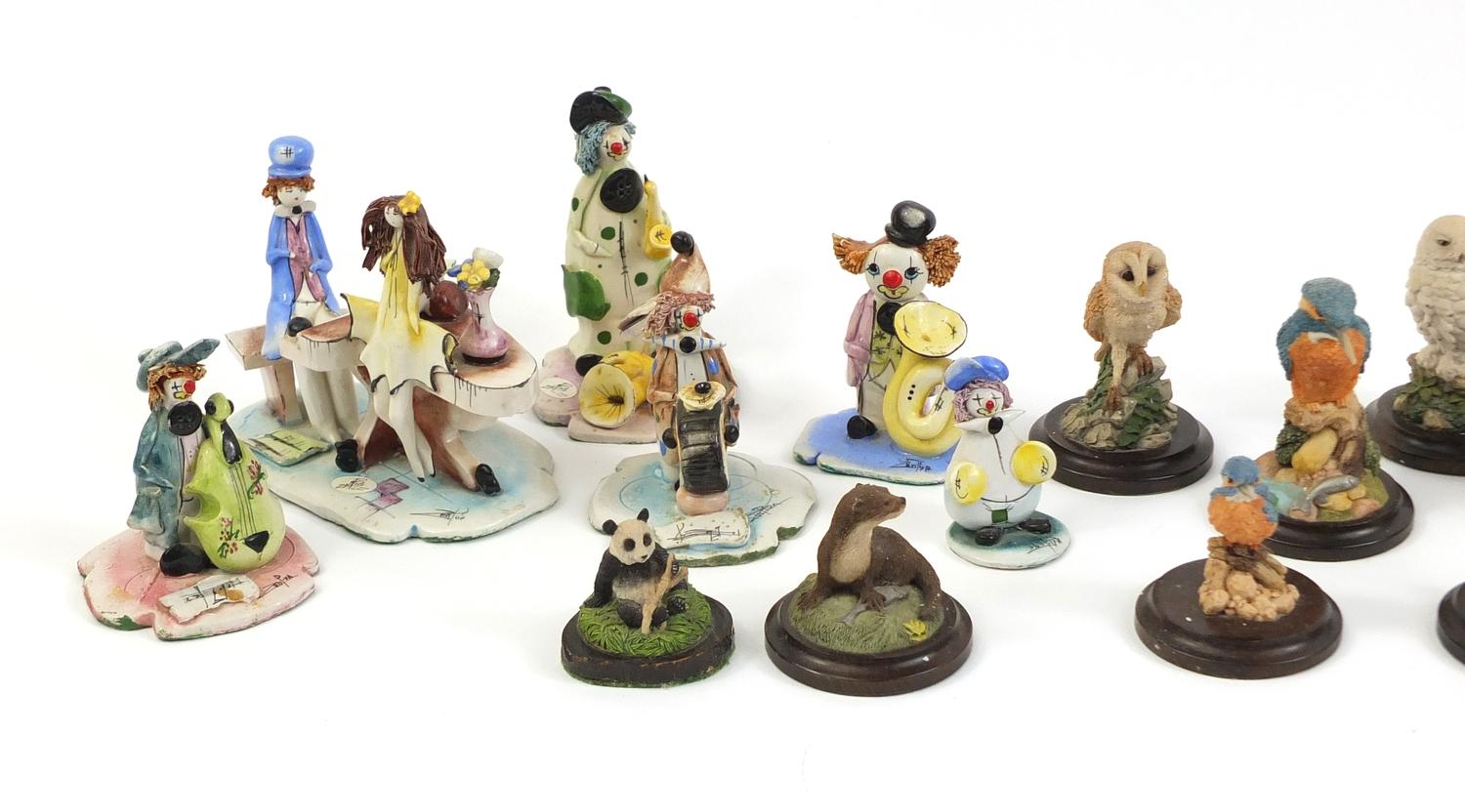 China and glassware including Zampiva Italian figures, Country Artists animals and colourful glass - Image 2 of 6