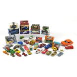 Die cast vehicles including Corgi and Days Gone, some boxed : For Further Condition Reports Please