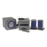 Sony mini hi-fi system with speakers, model P33D : For Further Condition Reports Please visit our