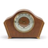 Smiths mantel clock with Westminster chime, 32cm in length : For Further Condition Reports Please