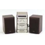 Technics mini hi-fi system with speakers, model SL-HD51E-N : For Further Condition Reports Please