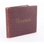 1950/60's album of autographs : For Further Condition Reports Please visit our website - We update