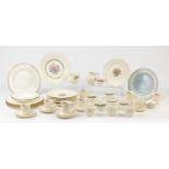 Wedgwood dinner and teawares including Morning Glory, Conway, Stratford and California : For Further