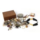 Costume jewellery including necklaces, earrings, brooches and bracelets : For Further Condition