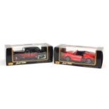 Two Maisto die cast vehicles comprising Citroen, 15 CV 6 Cyl and Mustang Mach III, with boxes :