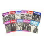 1960's The Beatles Book Monthly numbers 1 - 10 : For Further Condition Reports Please visit our