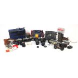 Vintage and later cameras, lenses and accessories including Praktica, Pentax, Tokina and Canon : For