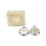 Three open face pocket watches comprising Smiths Empire, Ingersoll and The Coronation June 1953 :