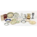 Miscellaneous china including David Sharp, Rye, Susie Cooper and Homemaker : For Further Condition