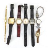Vintage wristwatches including Avia-Matic, Roamer and Smiths : For Further Condition Reports