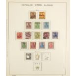 19th century and later German stamps, arranged in an album : For Further Condition Reports Please