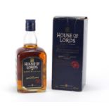 Bottle of House of Lords Scotch Whisky with box, aged 12 years : For Further Condition Reports Visit