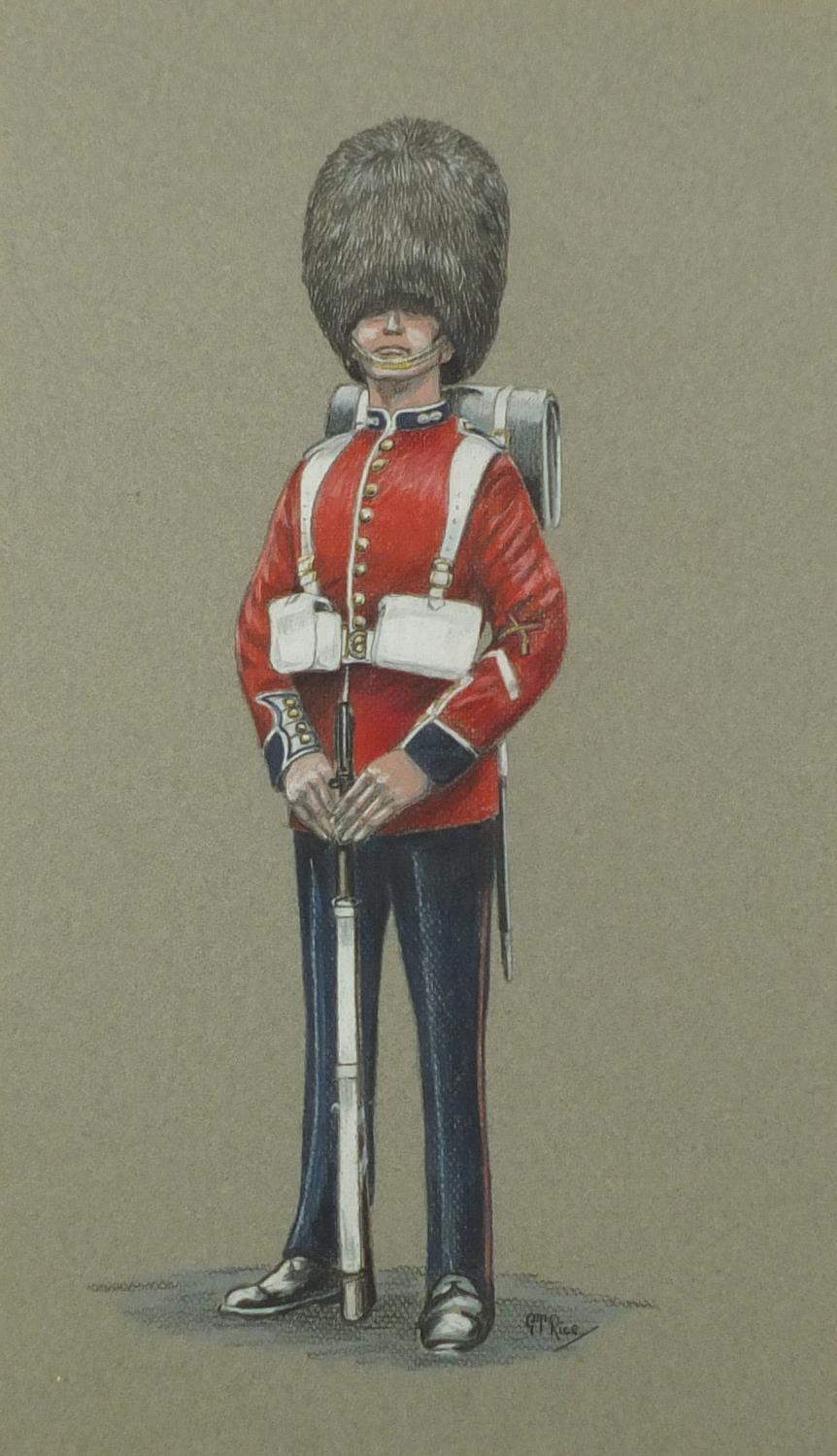 G T Rich - Troopers 17 Lancers and one other, two soldiers in Military dress, watercolour and - Image 6 of 9