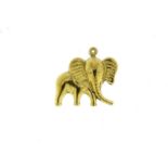 9ct gold elephant charm, 2cm in length, 2.0g : For Further Condition Reports Visit Our Website: