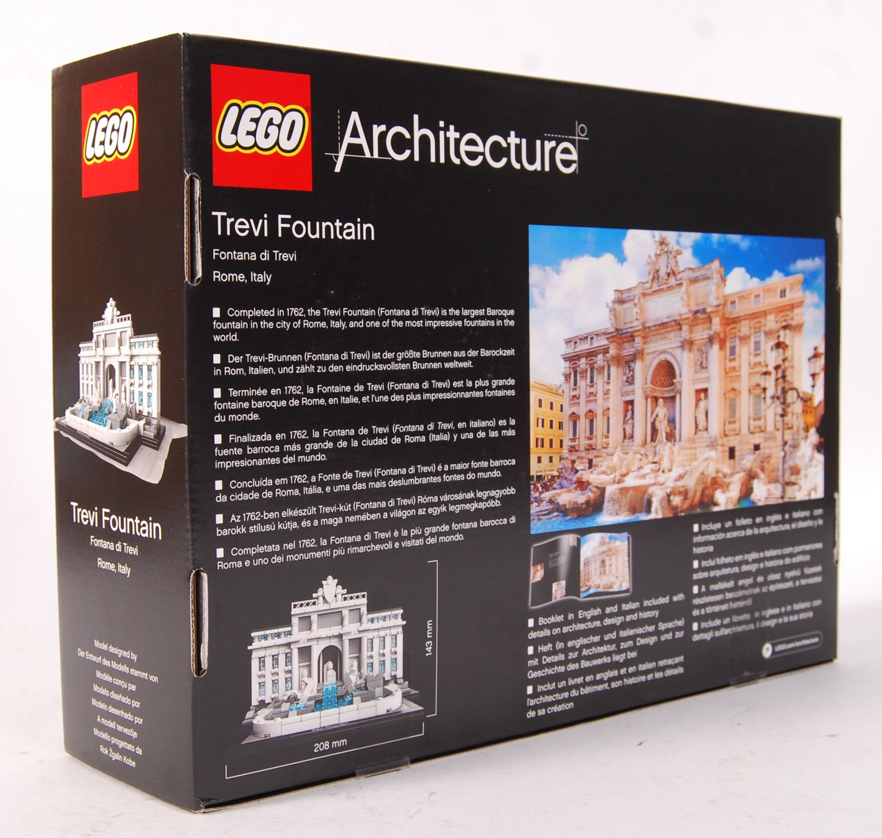 LEGO ARCHITECTURE 21020 ' TREVI FOUNTAIN ' BOXED S - Image 2 of 3