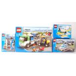 LEGO CITY SERIES SET NO'S. 7741, 40110, 3178, 4206