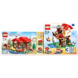 LEGO CREATOR SET NO. 31048 LAKE SIDE LODGE & 31010