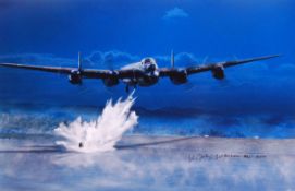 ' BOMB GONE ' NIC BROWN - AUTOGRAPHED DAMBUSTERS P