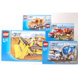 LEGO CITY SERIES SET NO'S 7685, 7638, 7942, 7990