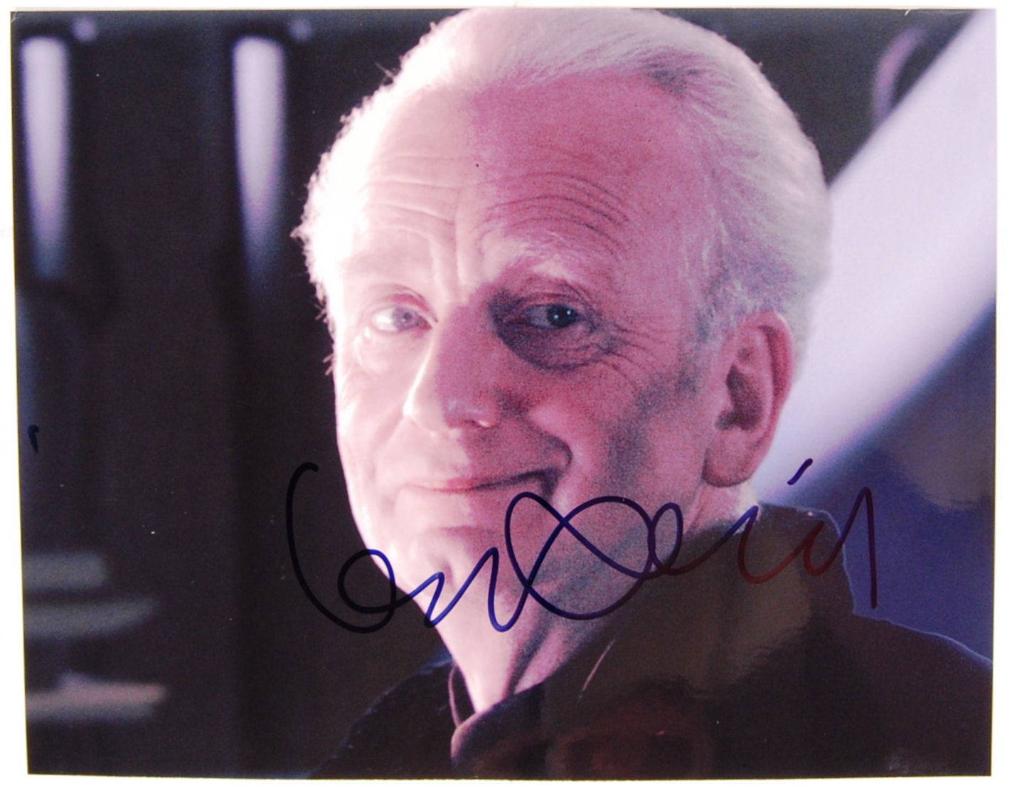 STAR WARS - IAN MCDIARMID - AUTOGRAPHED PHOTOGRAPH