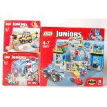 LEGO JUNIORS SERIES SET NO'S. 10666, 10720, & 1067