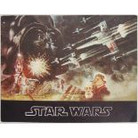 RARE ORIGINAL 1977 STAR WARS UK CINEMA RELEASE BRO