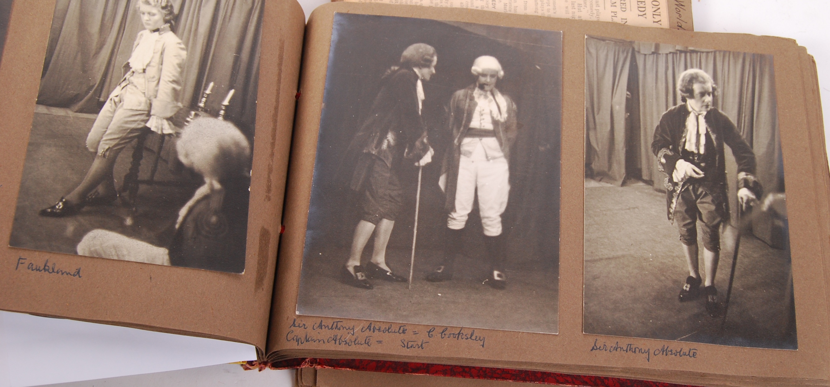 FASCINATING PERSONAL ARCHIVE OF AMATEUR DRAMATICS IN KEYNSHAM 1930'S - Image 7 of 9