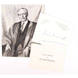 HAROLD MACMILLAN - PRIME MINISTER - AUTOGRAPHS