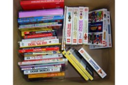 LARGE COLLECTION OF ASSORTED LEGO BOOKS