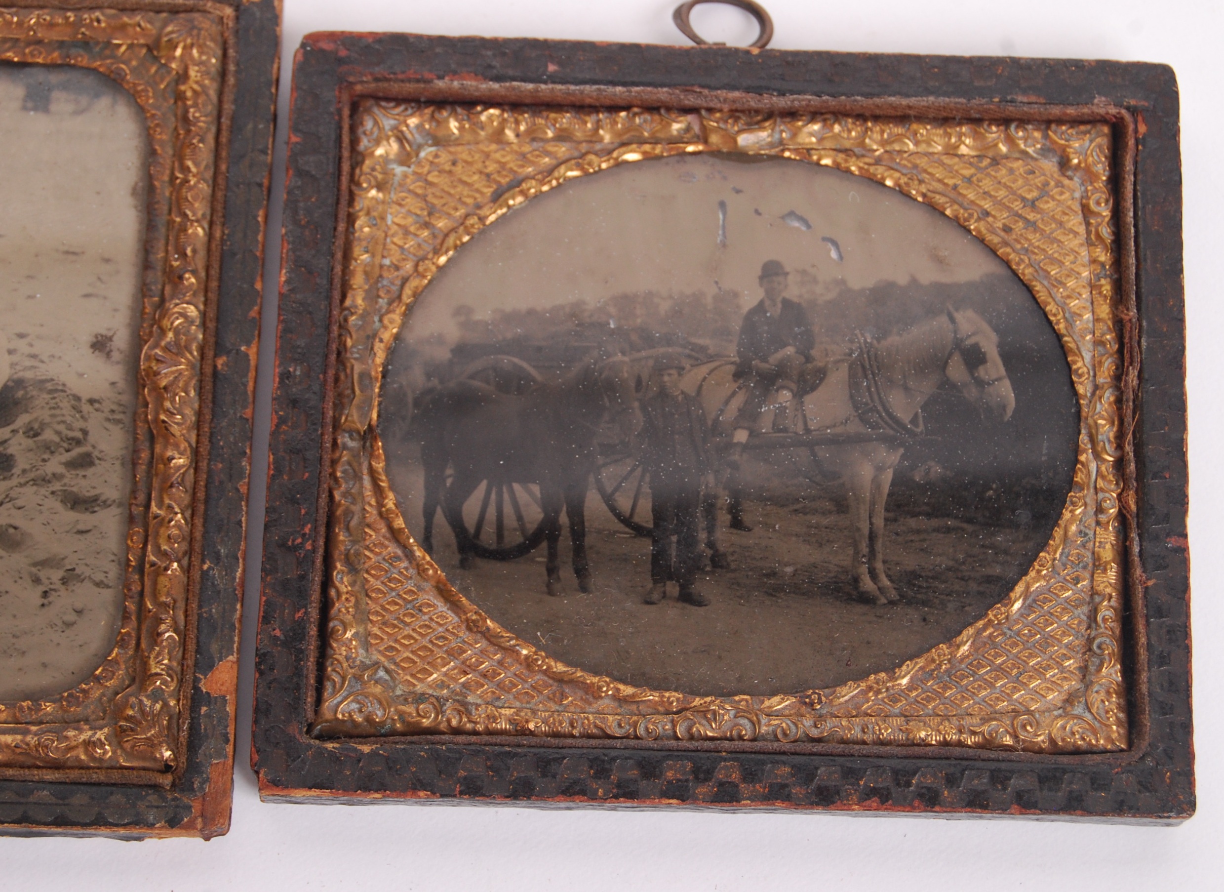 RARE 19TH CENTURY AMERICAN AMBROTYPE PHOTOGRAPHS - Image 3 of 3