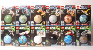 COMPLETE SET OF STAR WARS ' PLANETS ' SERIES 1-4 B