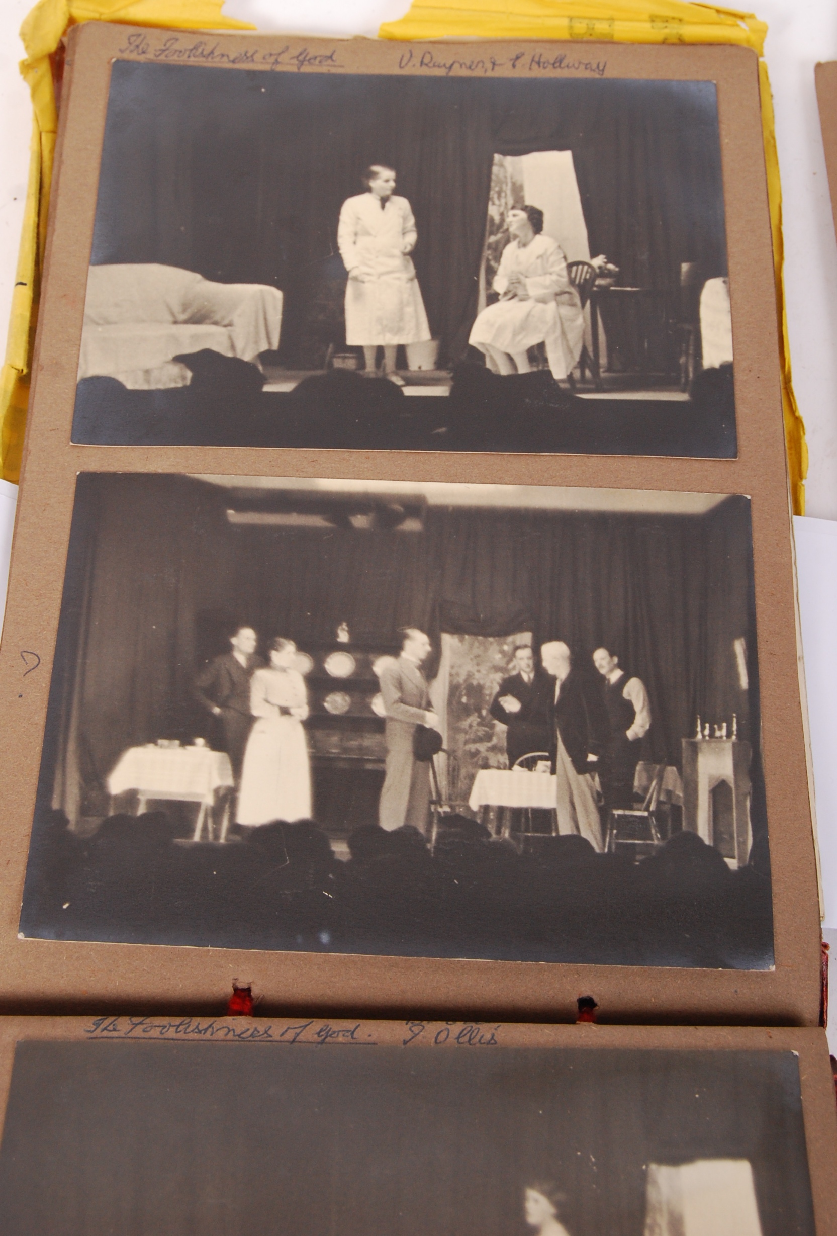 FASCINATING PERSONAL ARCHIVE OF AMATEUR DRAMATICS IN KEYNSHAM 1930'S - Image 2 of 9