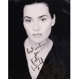 KATE WINSLET - BRITISH ACTRESS - AUTOGRAPHED 8X10"