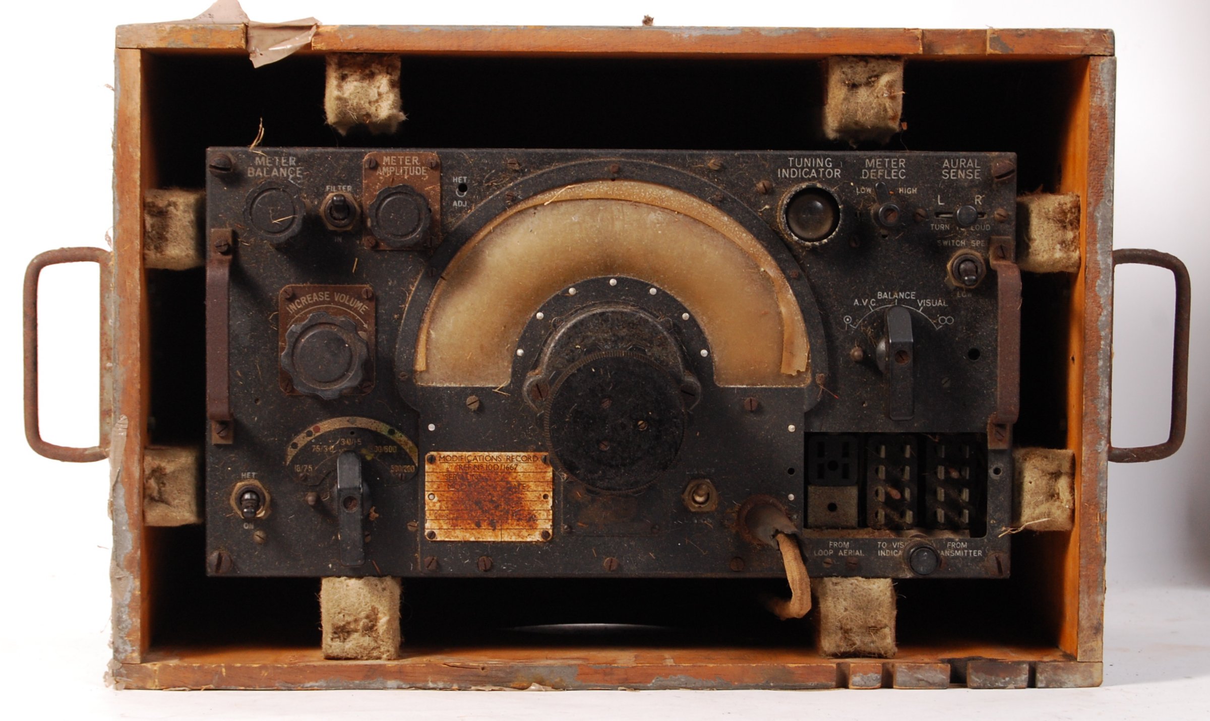 ORIGINAL LANCASTER WIRELESS OPERATOR'S RADIO WIREL