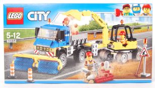 LEGO CITY SET NO. 60152 CITY SWEEPER AND EXCAVATOR