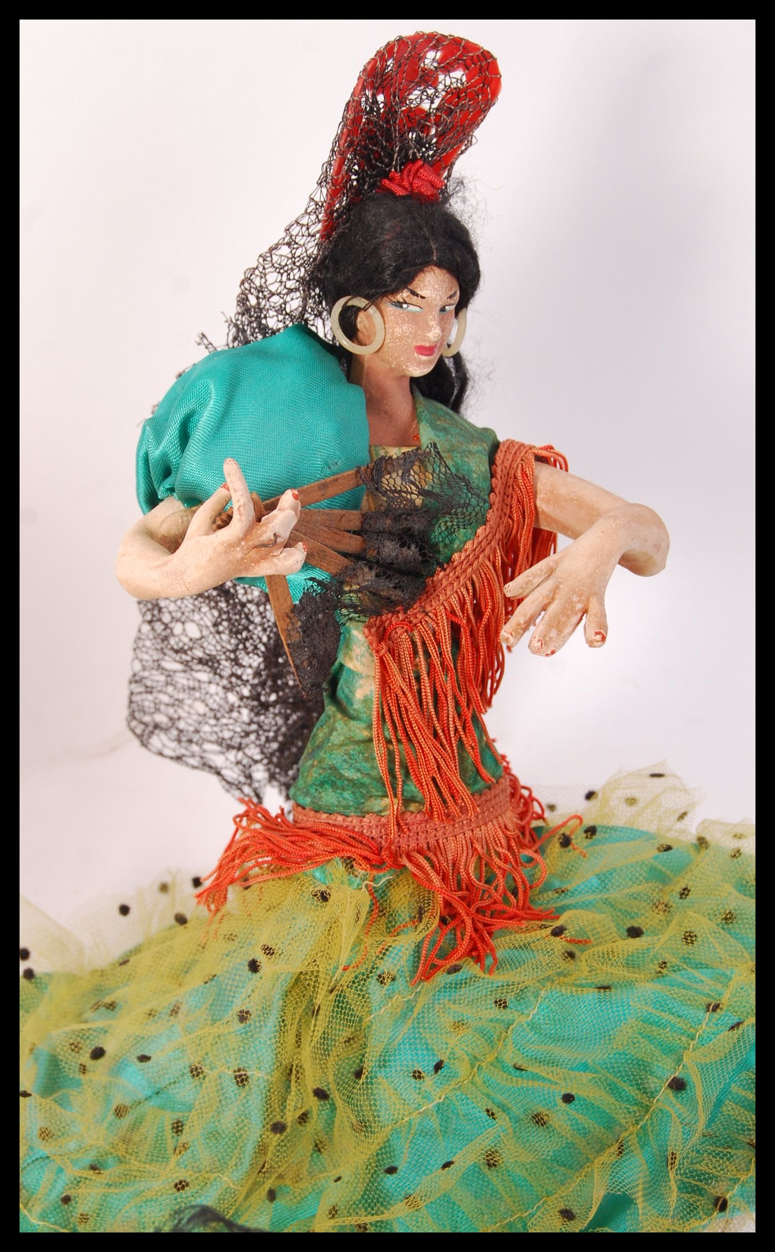 SPANISH FLAMENCO DANCER FIGURE DOLLS - Image 5 of 5