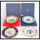 A selection of Spode commemorative plates a commemorative plate for the enlargement of the
