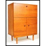 Avalon - Avalon Yatton - A 1960's British retro vintage teak wood cocktail cabinet comprising of a