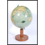 A vintage early 20th Century circa 1930's terrestrial globe, Columbus Erdglobus, C. Luther
