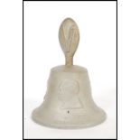 A 20th Century WWII cast  ' Victory Bell ' - 1939-45 RAF Benevolent Fund bell, cast with metal
