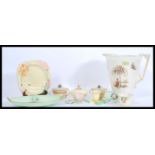 A collection of vintage early 20th Century Art Deco ceramics to include various Carlton Ware,