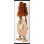 SYLVIA MORRIS STUDIO ART POTTERY FEATHER DUSTER TIDY