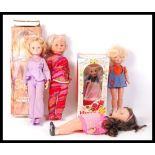 ASSORTED VINTAGE POSEABLE VINYL DOLLS