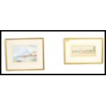 Two early 20th Century watercolour paintings one by Walter Duncan ARWS (1848-1932) entitled On The
