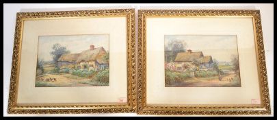 M C Tennant, A pair of framed and glazed watercolo